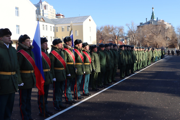 Посвящение в кадеты.